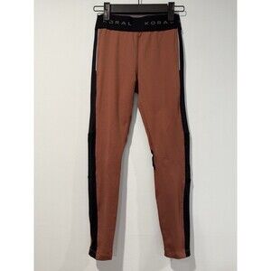 Koral Lustrious Color Leggings Womens XS Mesh Stretch Athletic Athleisure Travel